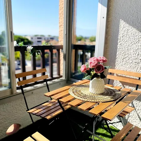 T2 Mezzanine Avec Loggia Vue Montagne Au Port De Saint-cyprien Apartment Saint-Cyprien (Pyrenees-Orientales)