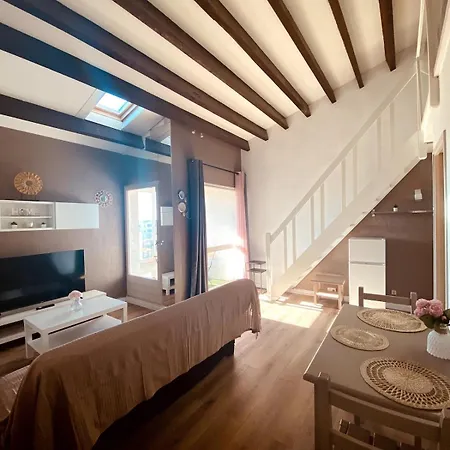 T2 Mezzanine Avec Loggia Vue Montagne Au Port De Saint-cyprien *